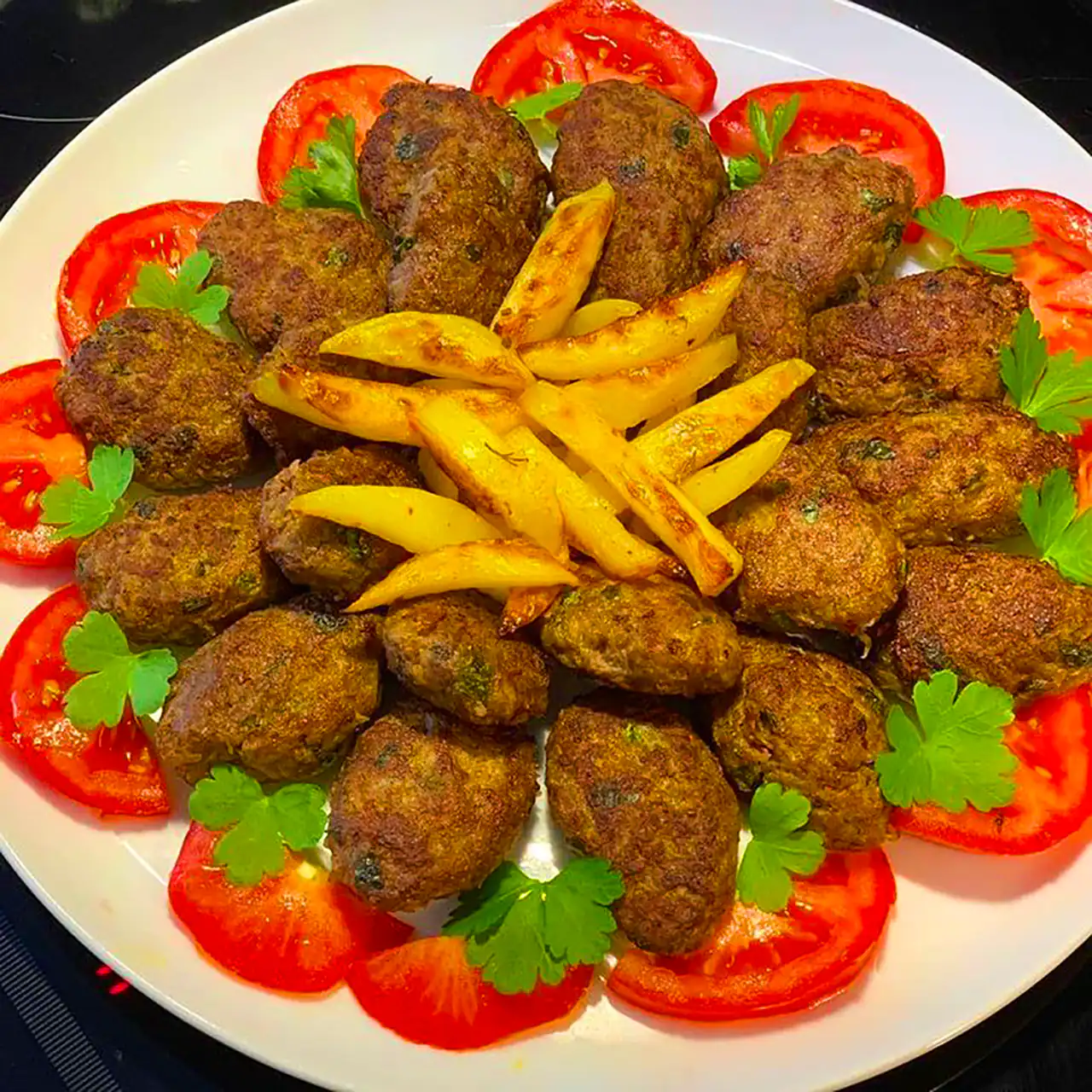 دیزاین کتلت خونگی خوشمزه