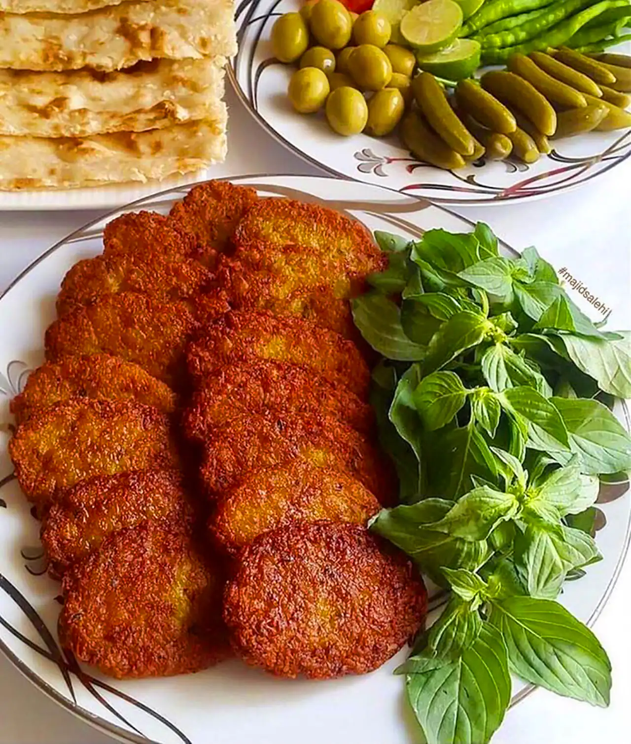 دیزاین کتلت خونگی خوشمزه