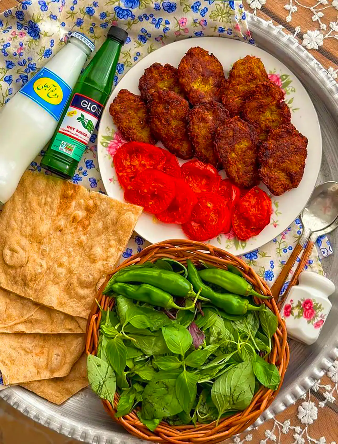 دیزاین کتلت خونگی خوشمزه