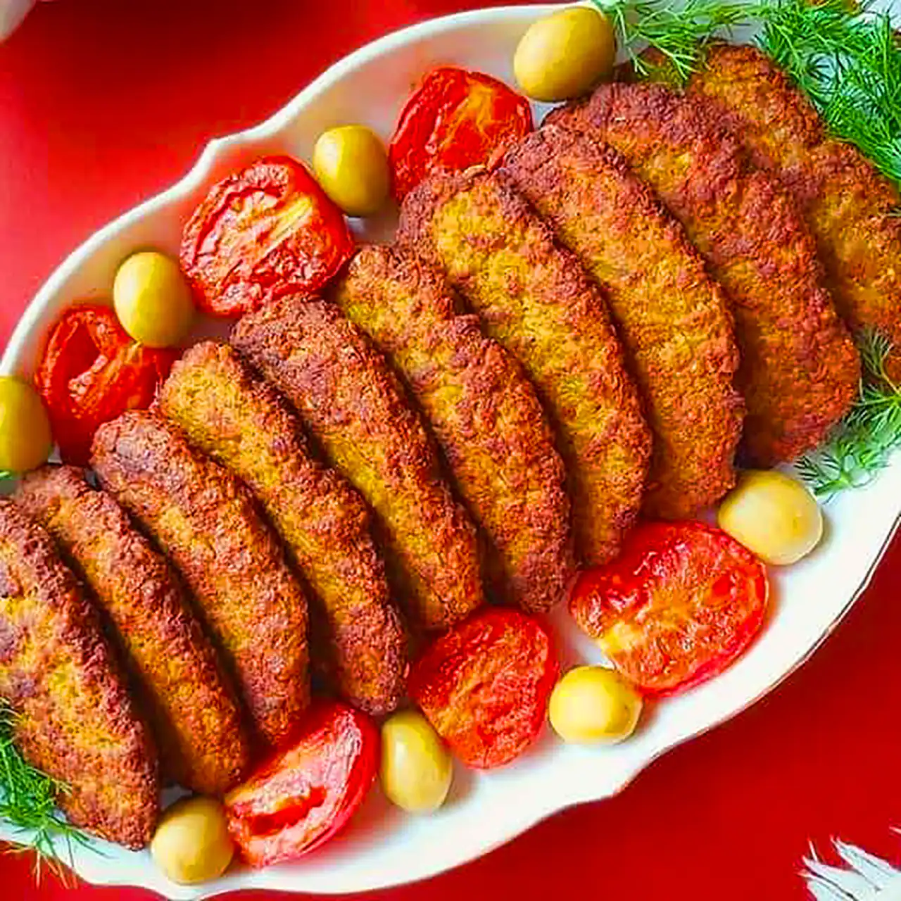 دیزاین کتلت خونگی خوشمزه