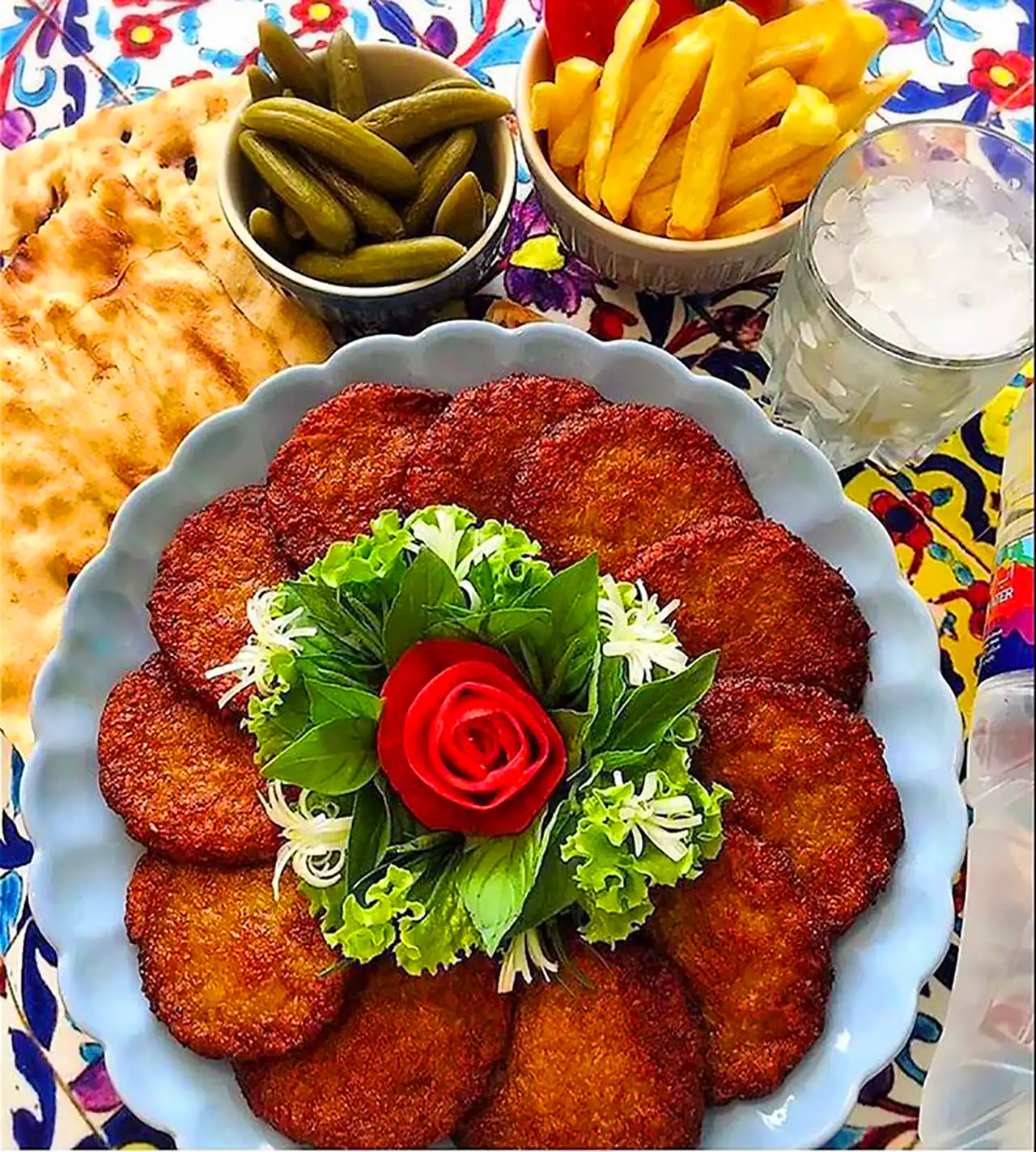 دیزاین کتلت خونگی خوشمزه