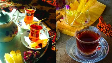 استکان چای نوستالژی