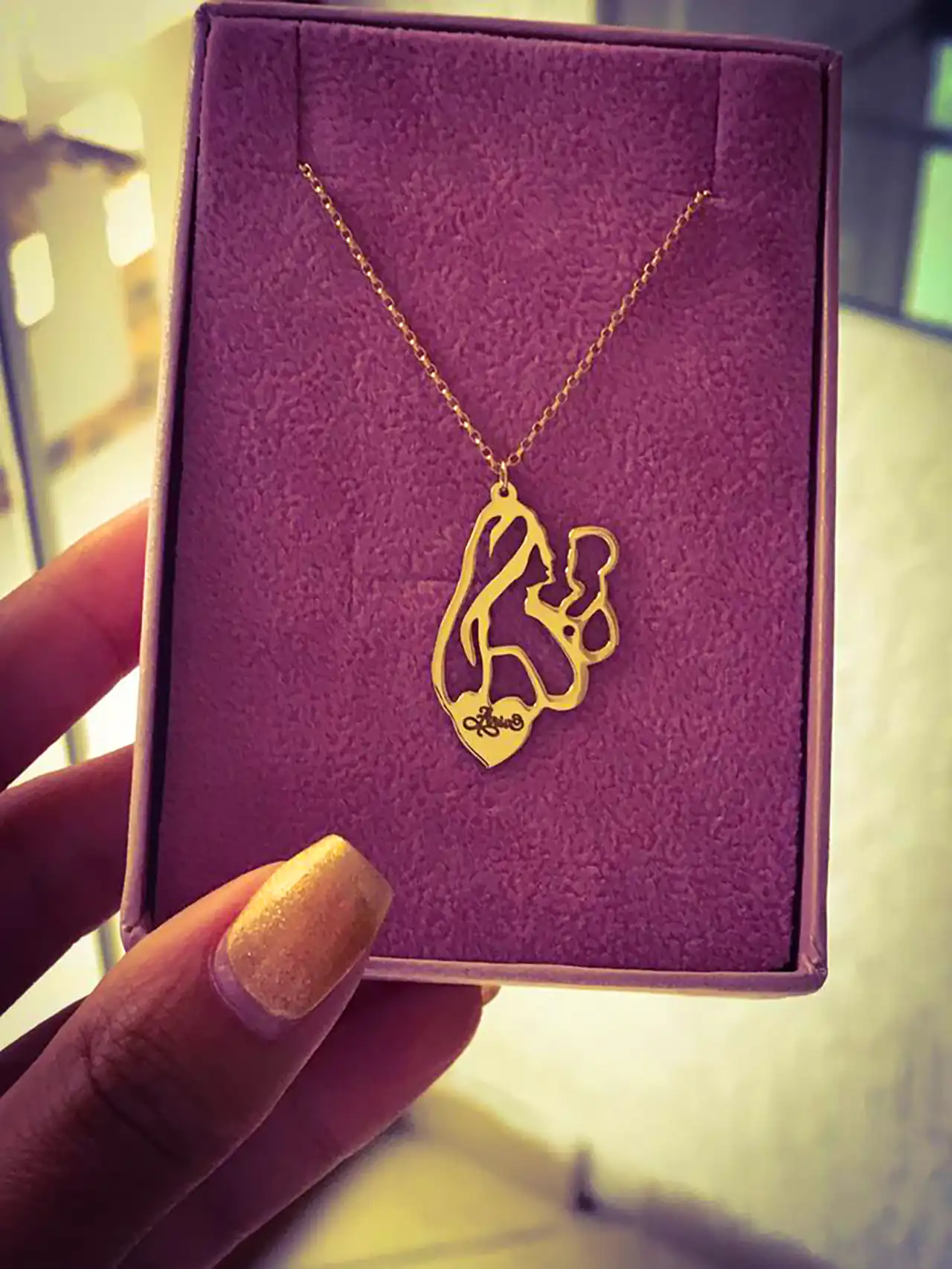 گردنبند طلا روز مادر