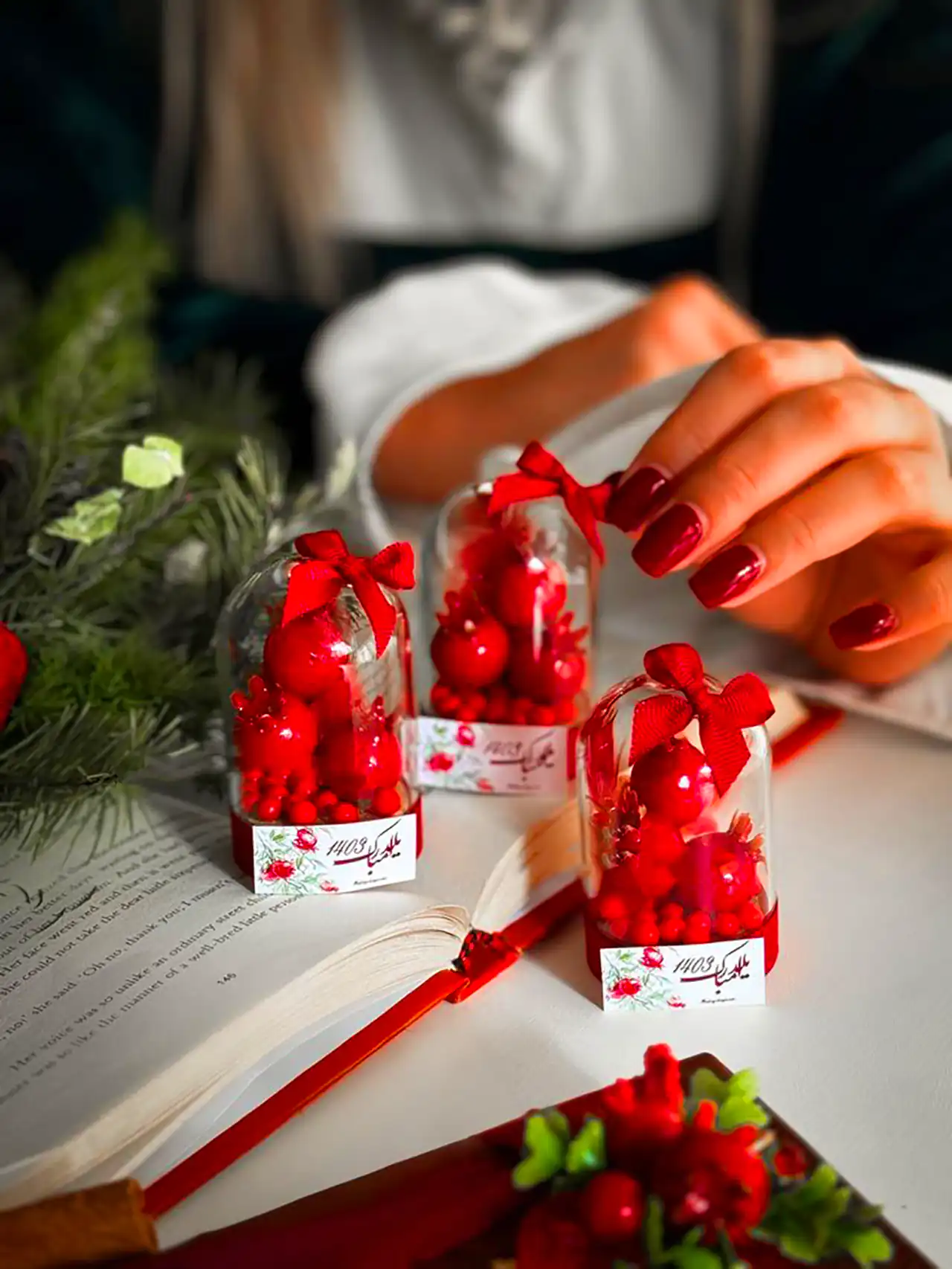 گیفت دست ساز برای یلدا