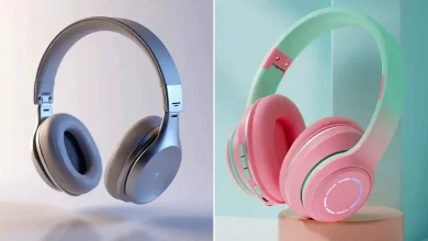 هدفون بلوتوثی رنگی