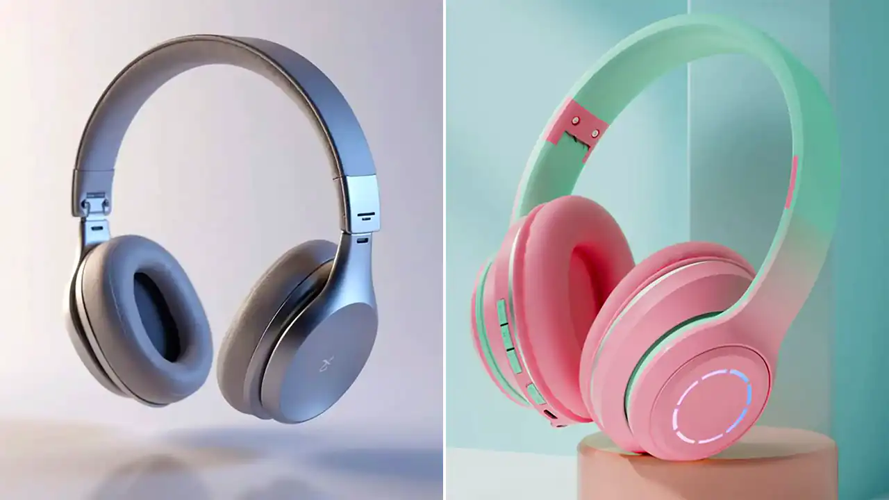 هدفون بلوتوثی رنگی