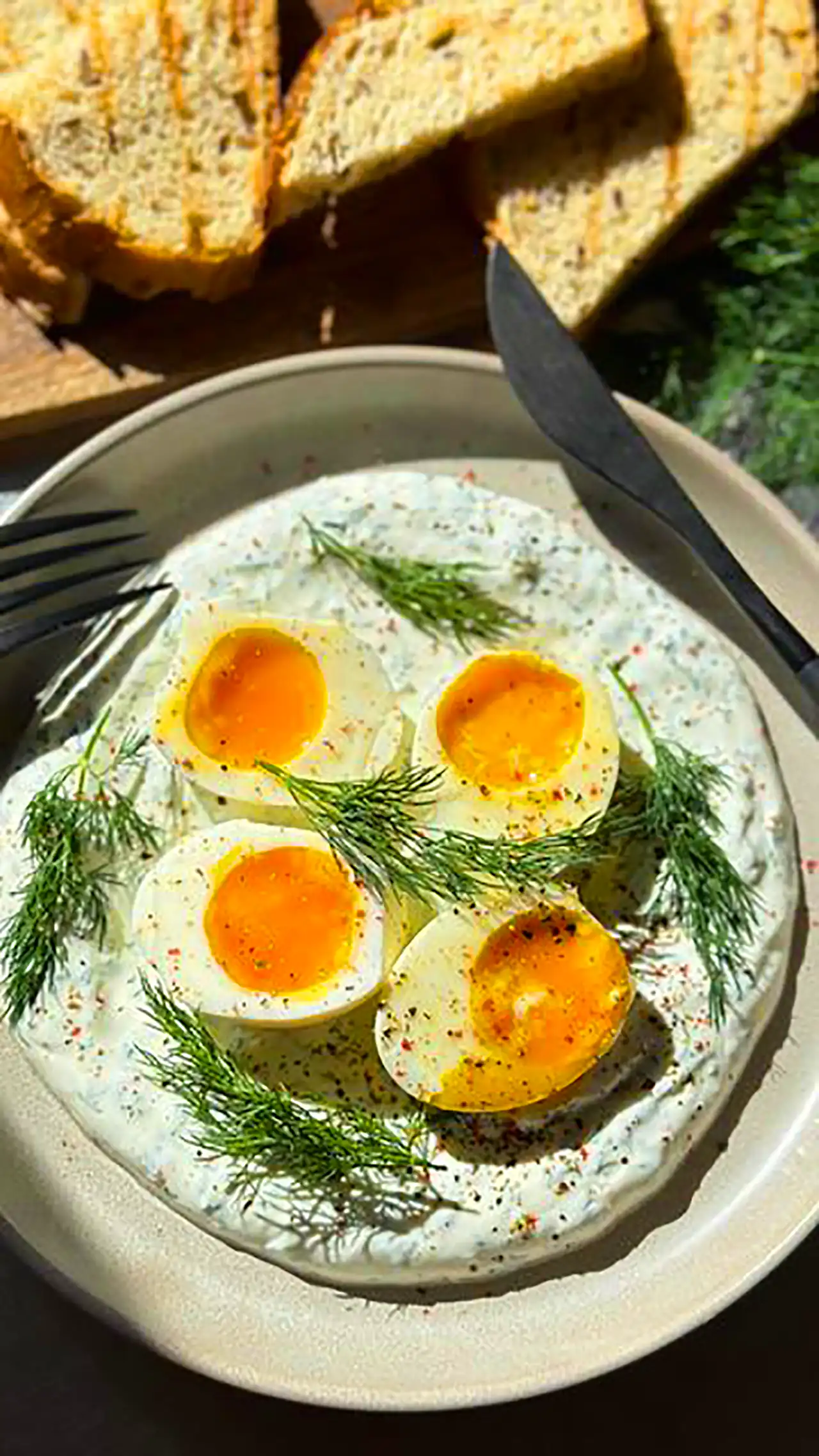 دیزاین تخم مرغ آب پز