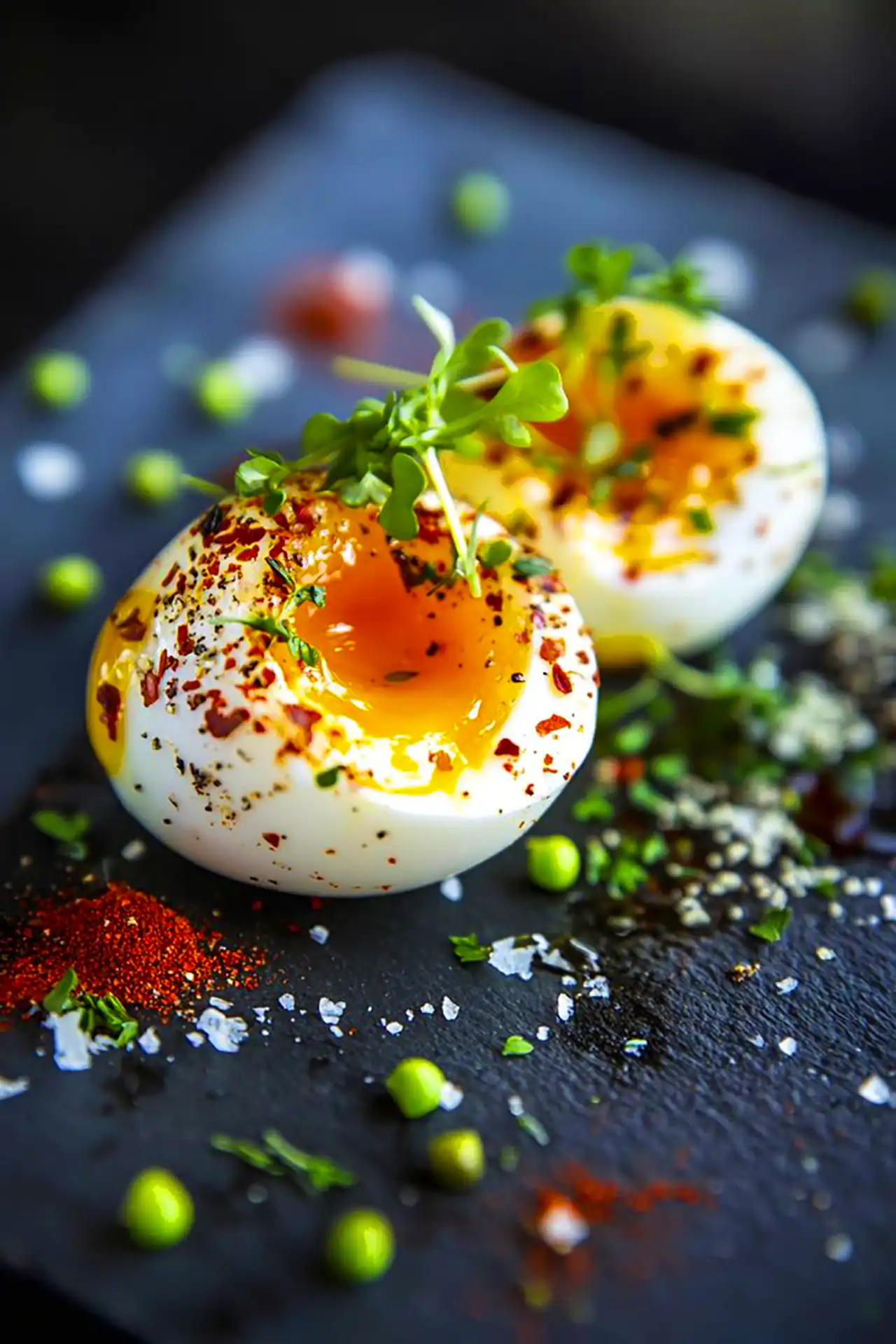 دیزاین تخم مرغ آب پز