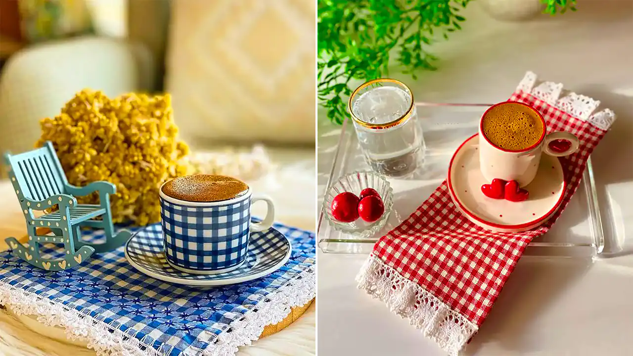 ایده سرو نسکافه