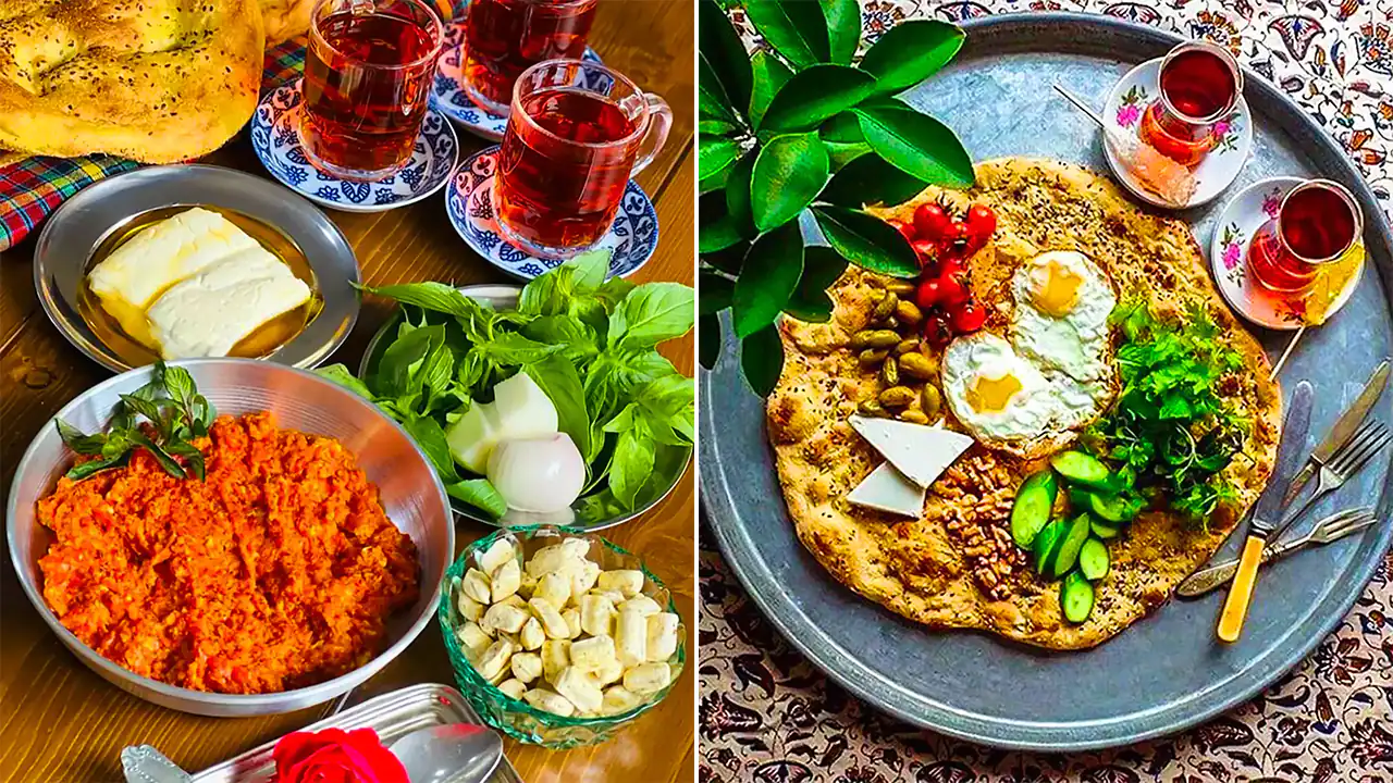 ایده صبحانه ساده و راحت