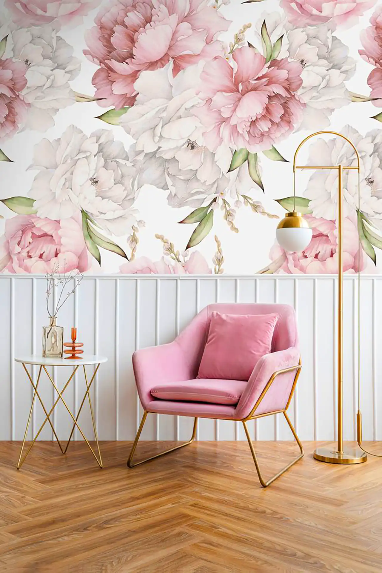 کاغذ دیواری طرح دار