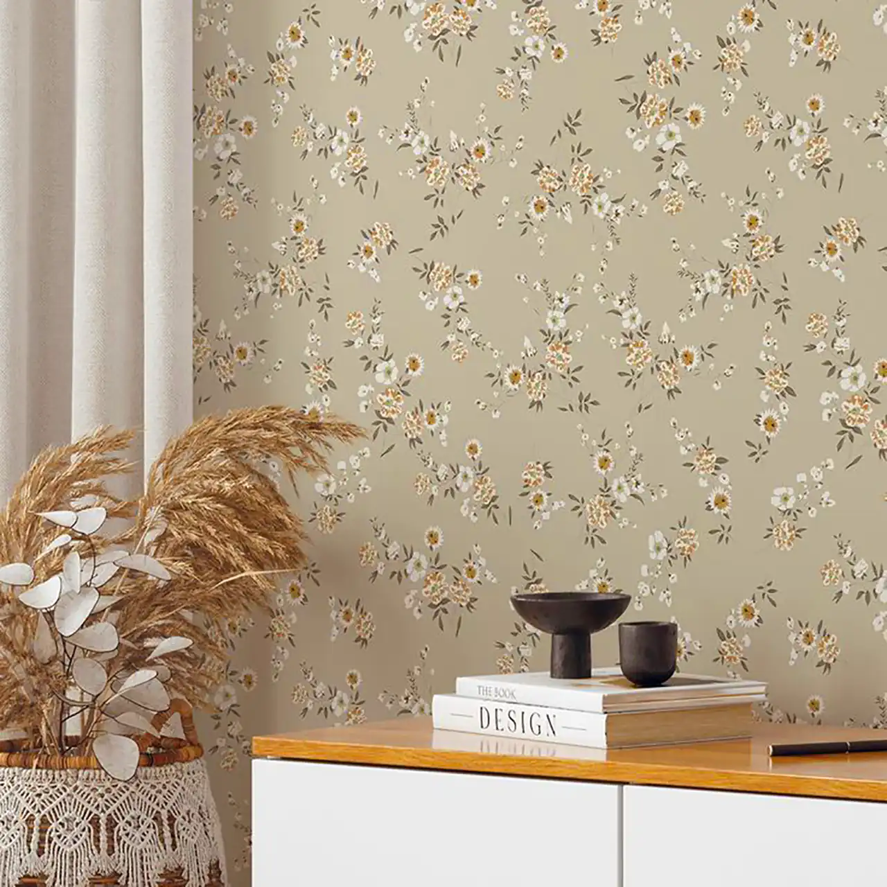 کاغذ دیواری طرح دار