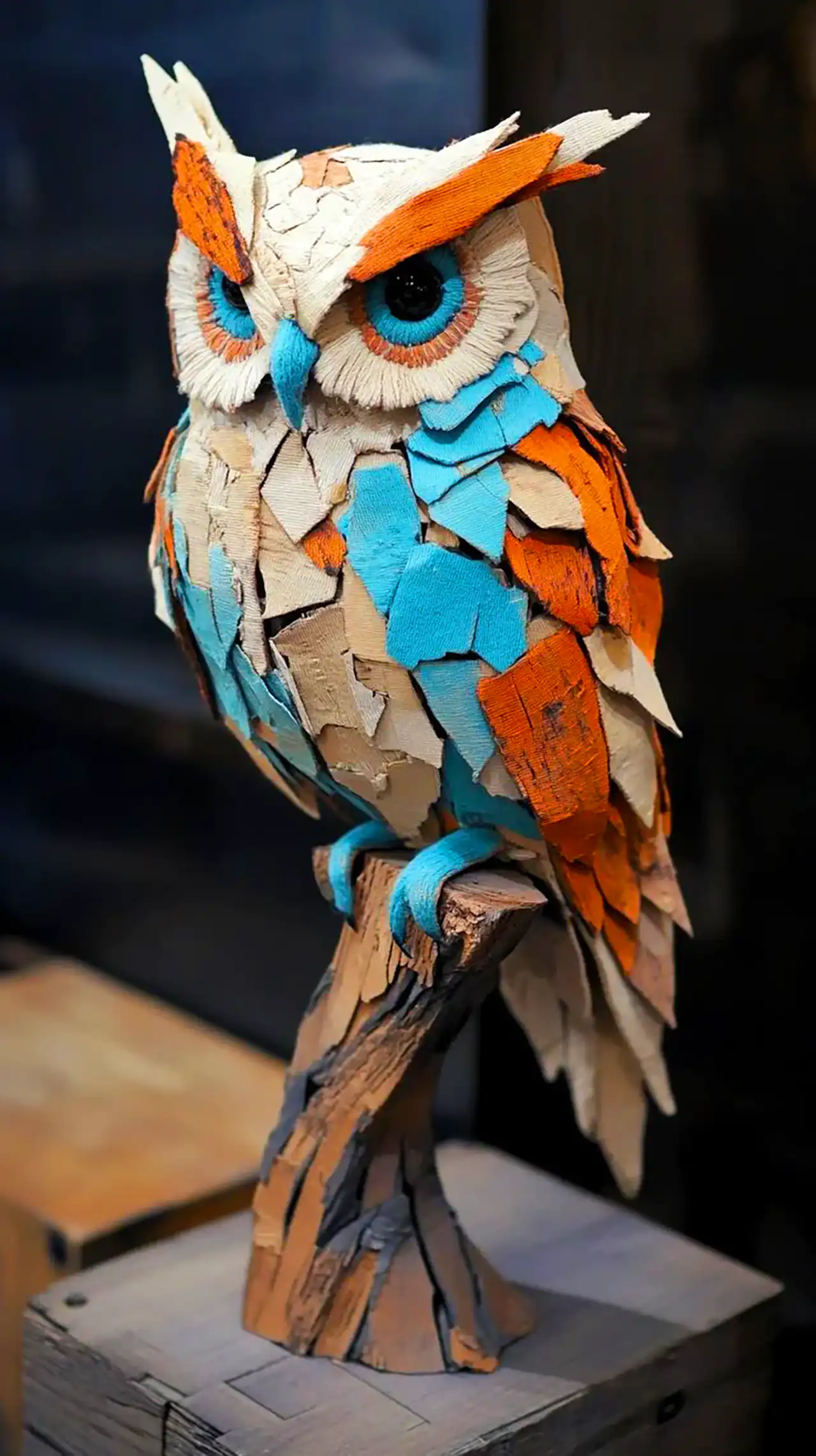 کاردستی جغد برای مدرسه