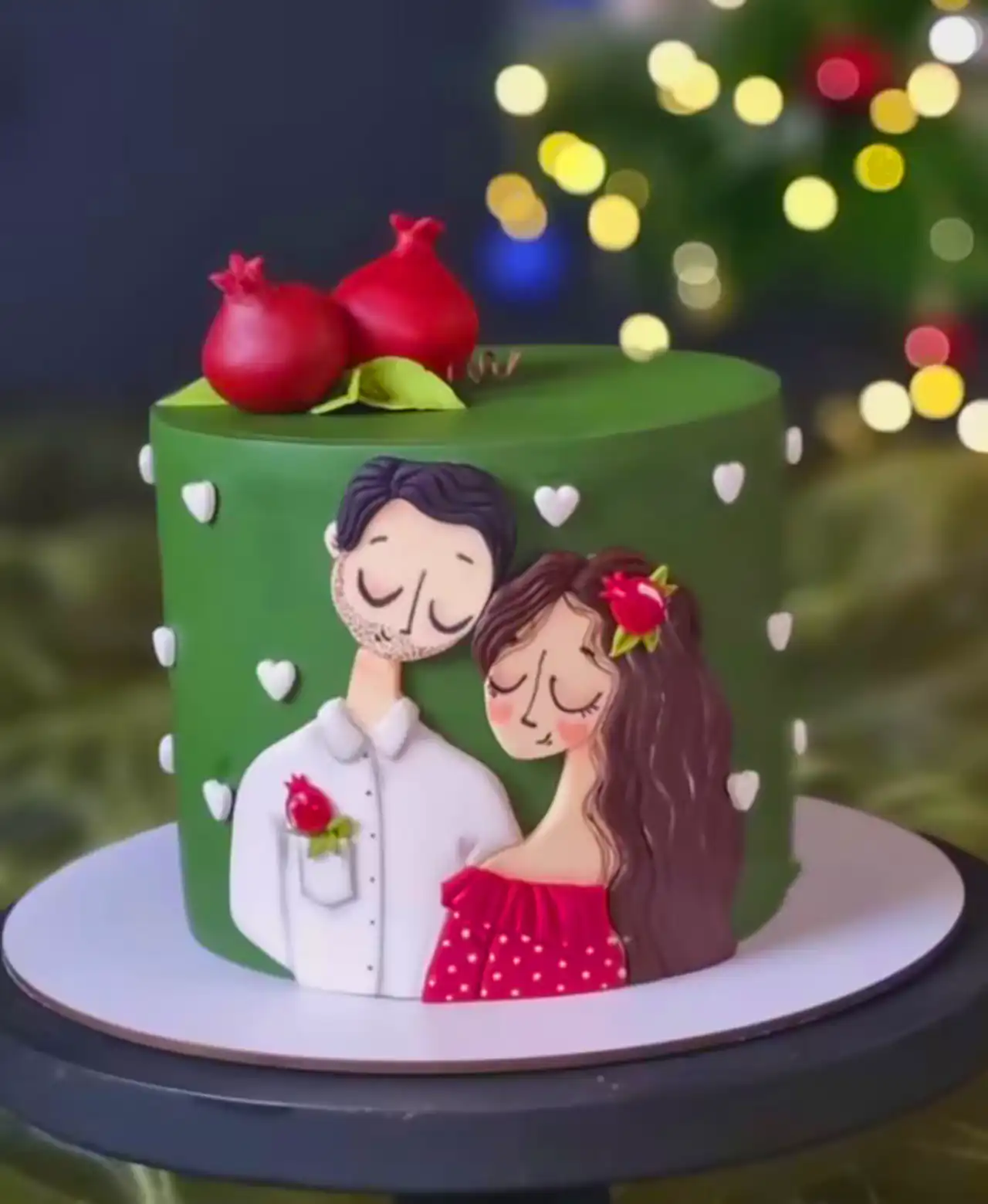 کیک شب چله زیبا