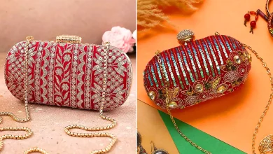 کیف مجلسی قرمز لوکس