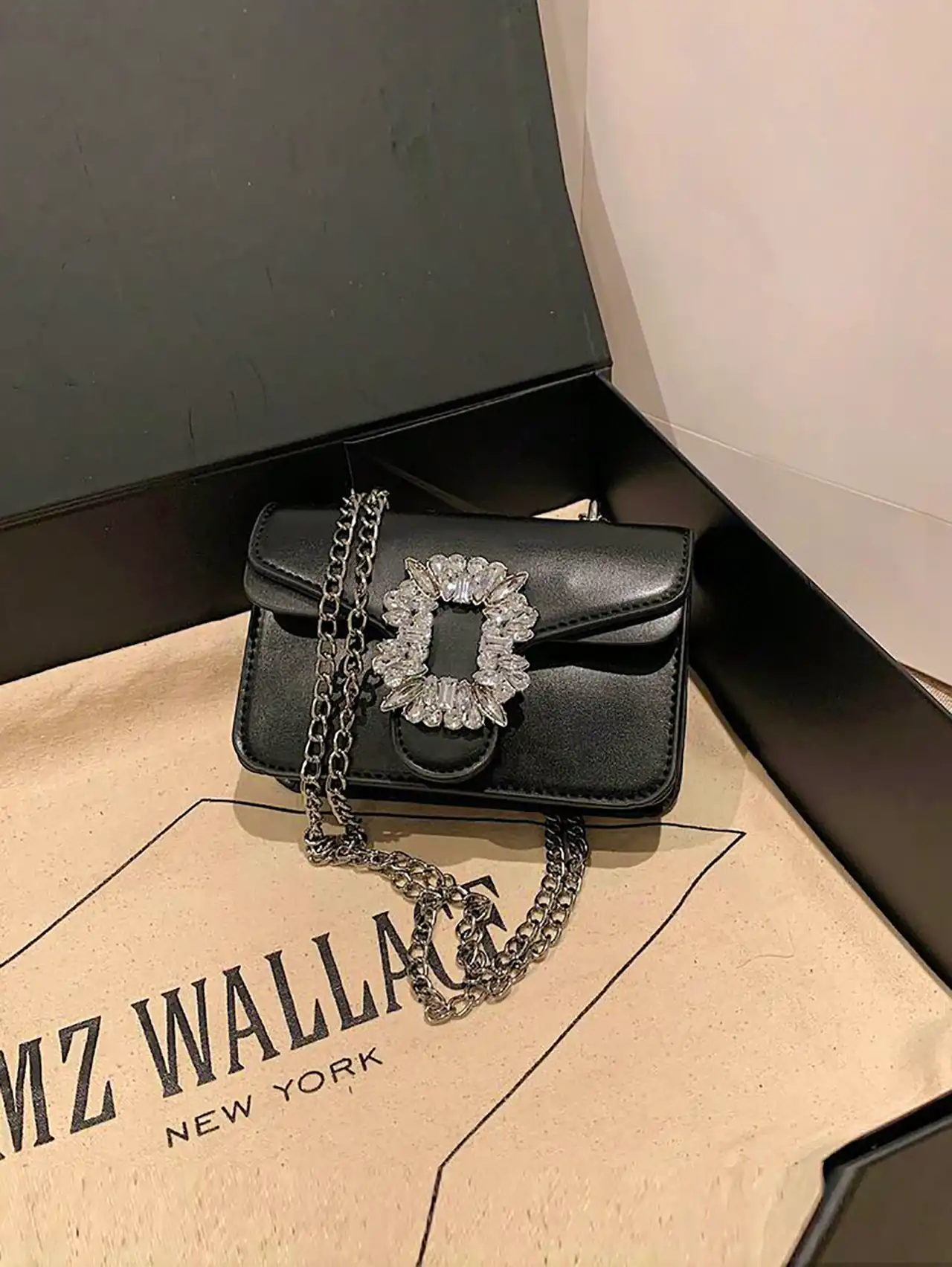 کیف مجلسی مشکی زنانه