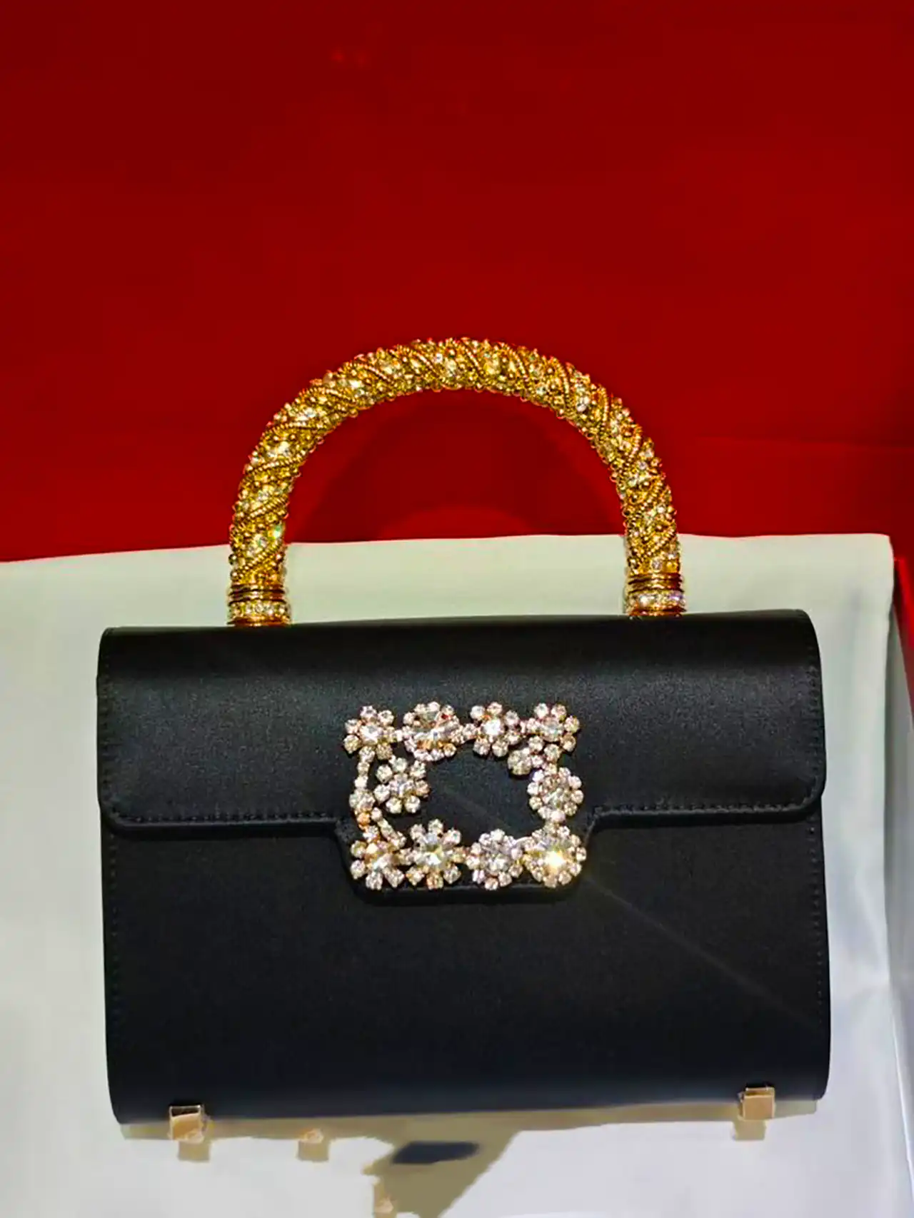 کیف مجلسی مشکی زنانه