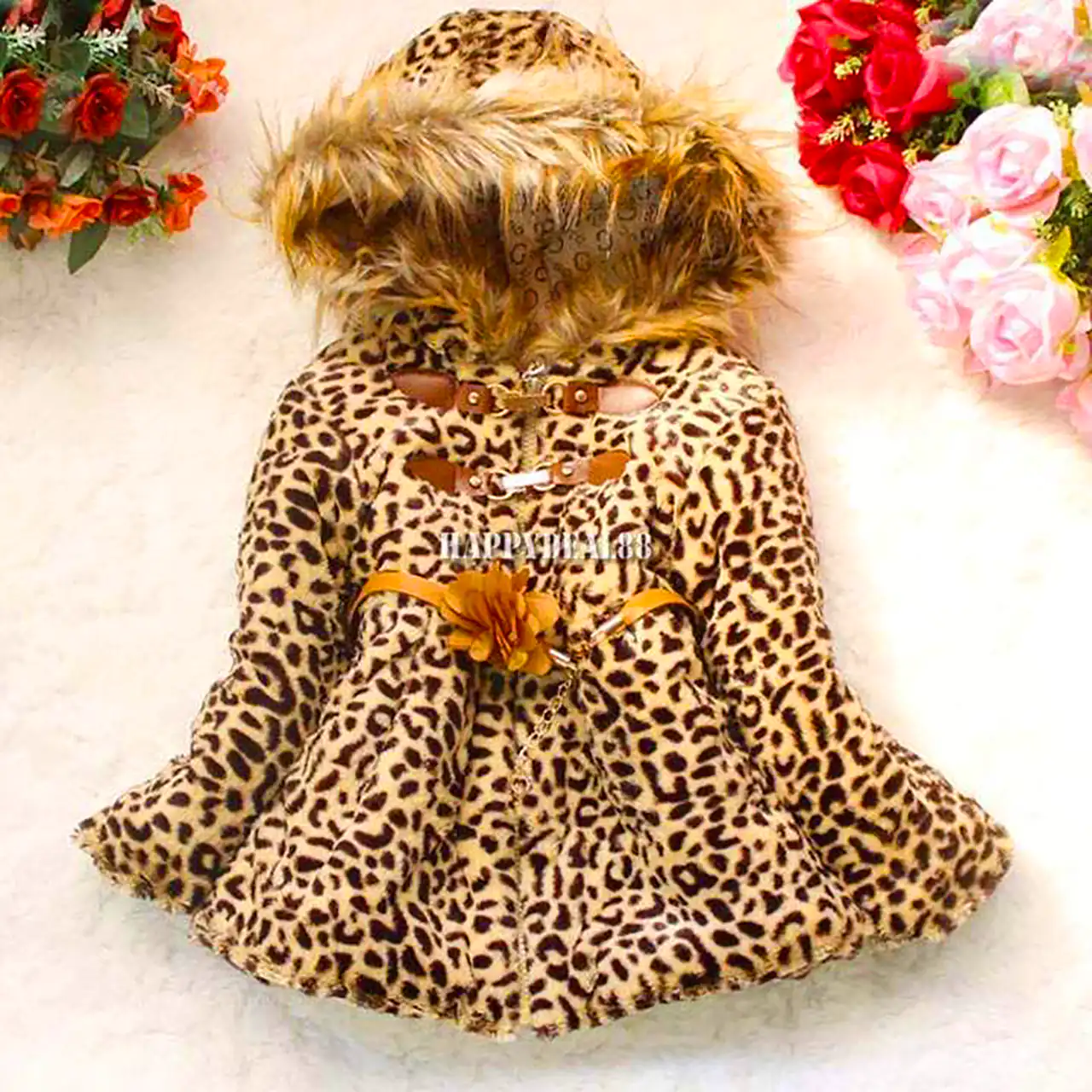 کت پلنگی زمستانه بچگانه