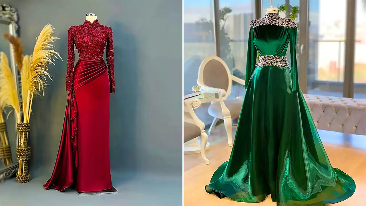 ماکسی مجلسی شیک و جدید