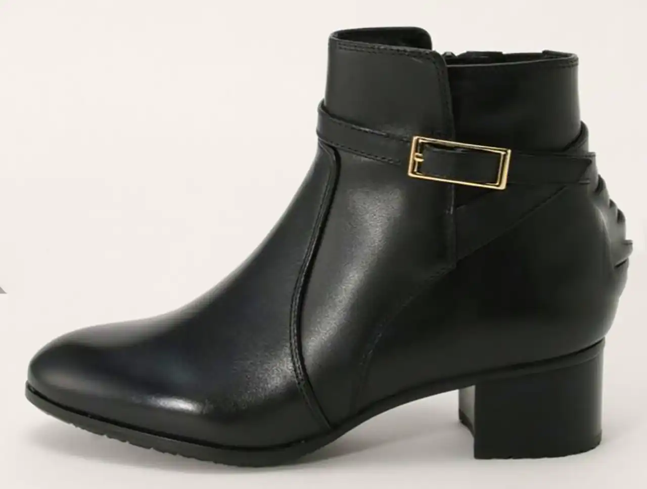 نیم بوت مشکی زنانه جدید