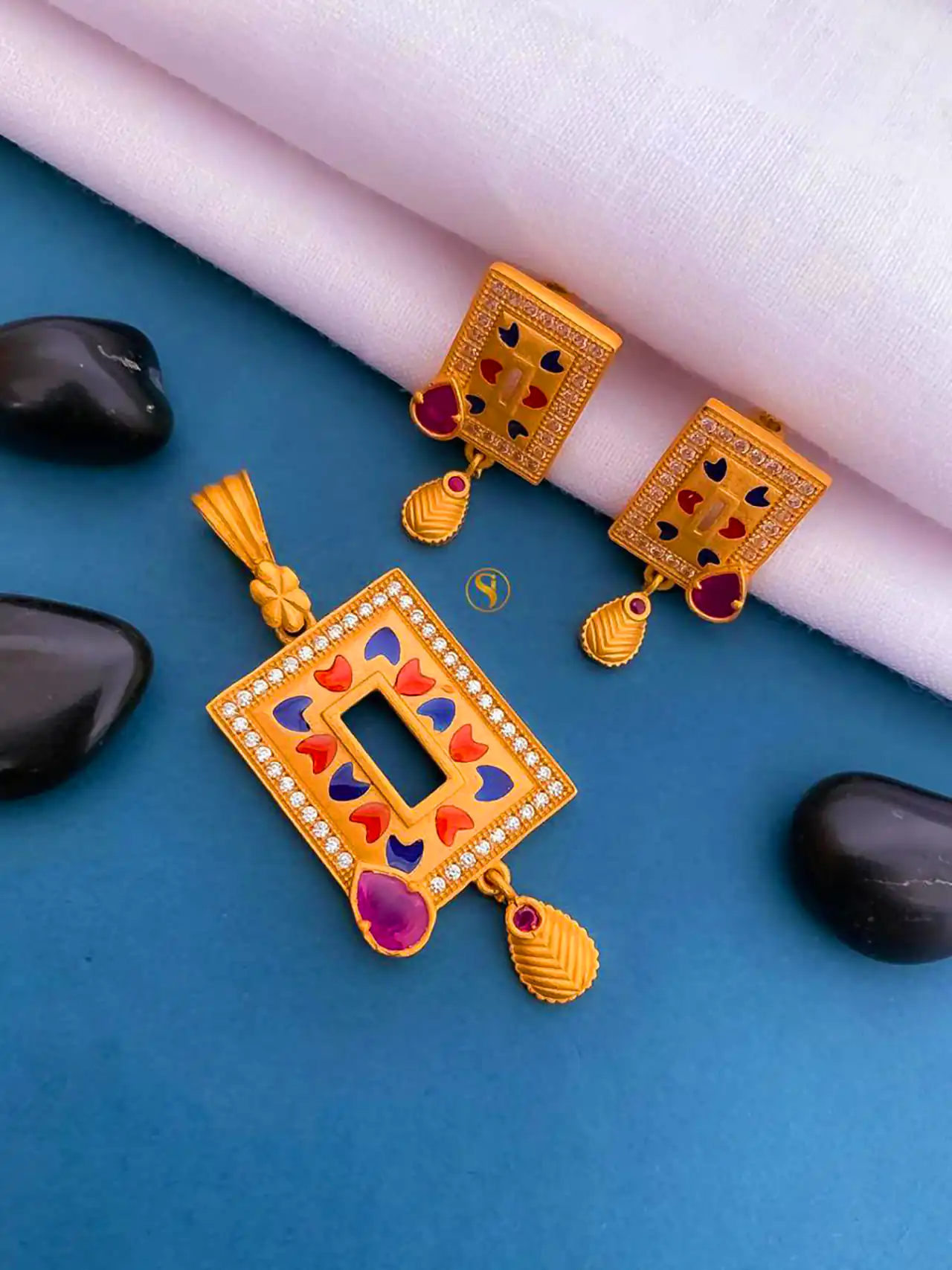 نیم ست سه تیکه هندی