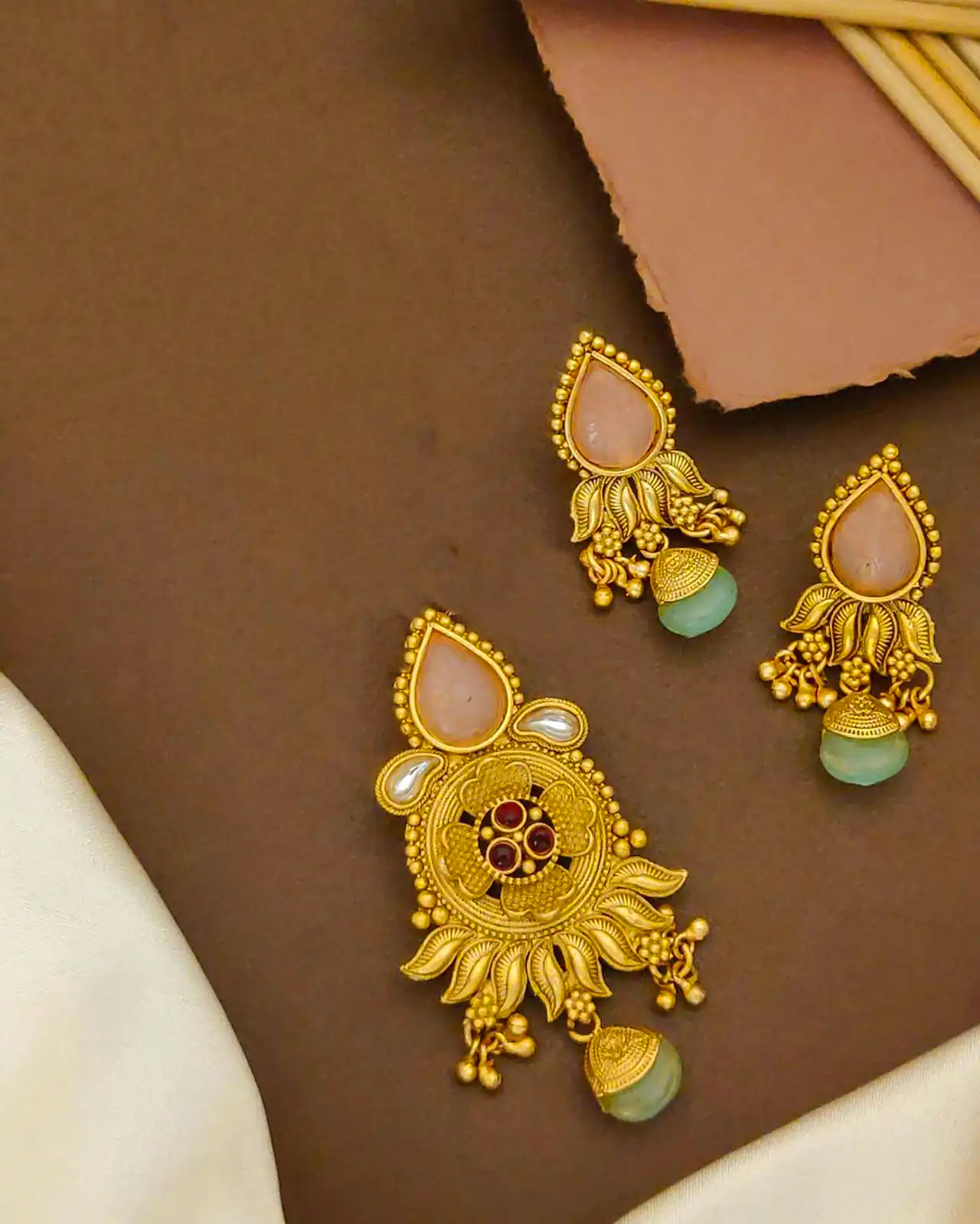 نیم ست سه تیکه هندی