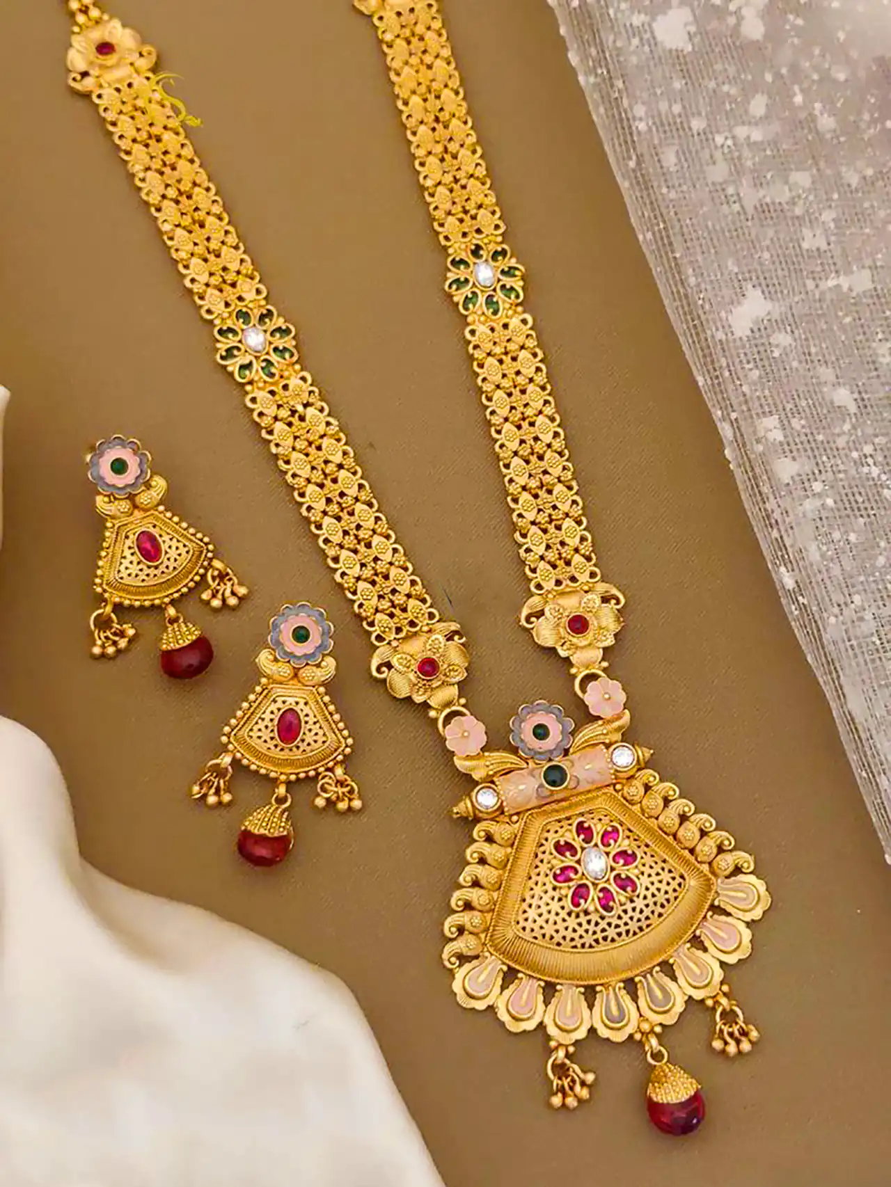 نیم ست سه تیکه هندی