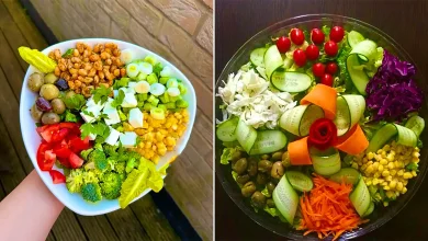 سالاد رژیمی خاص