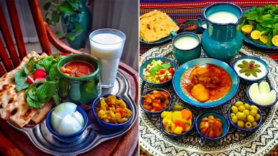 سرو دیزی سفره خونه ای