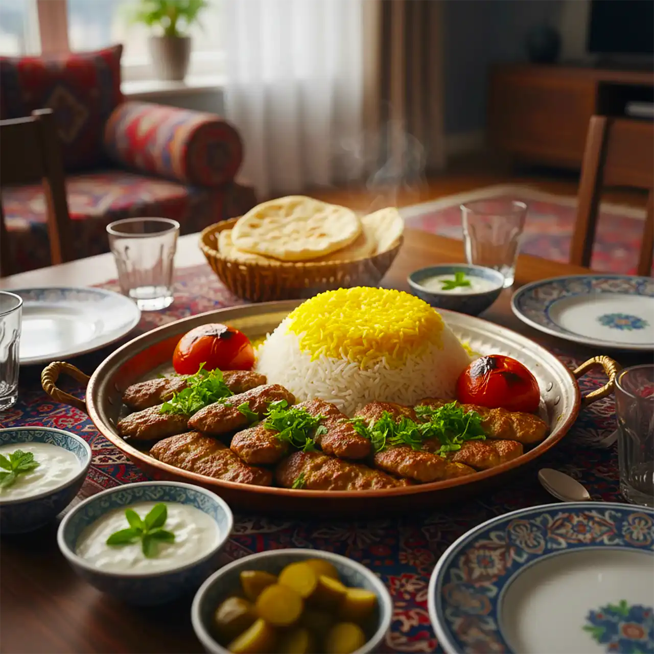 طرز تهیه کباب تابه ای خوشمزه و خانگی