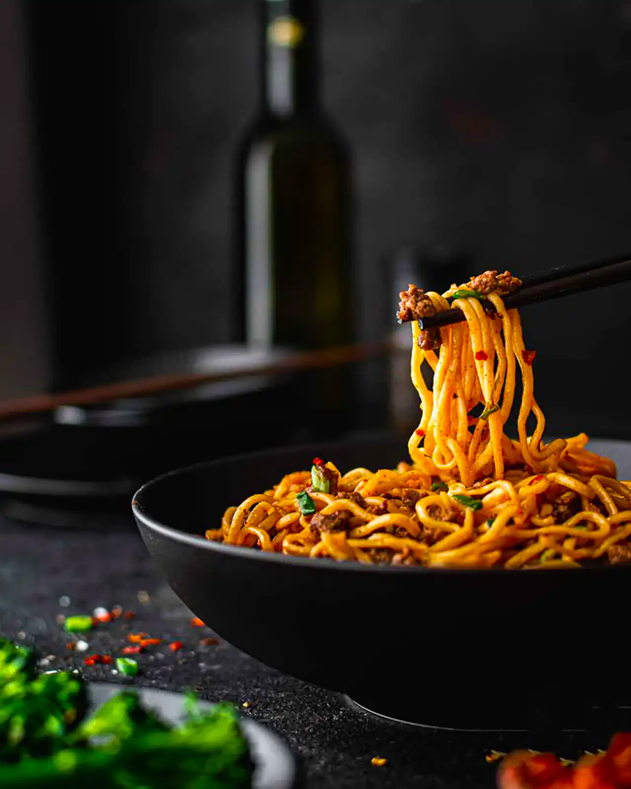 سرو نودل کره ای