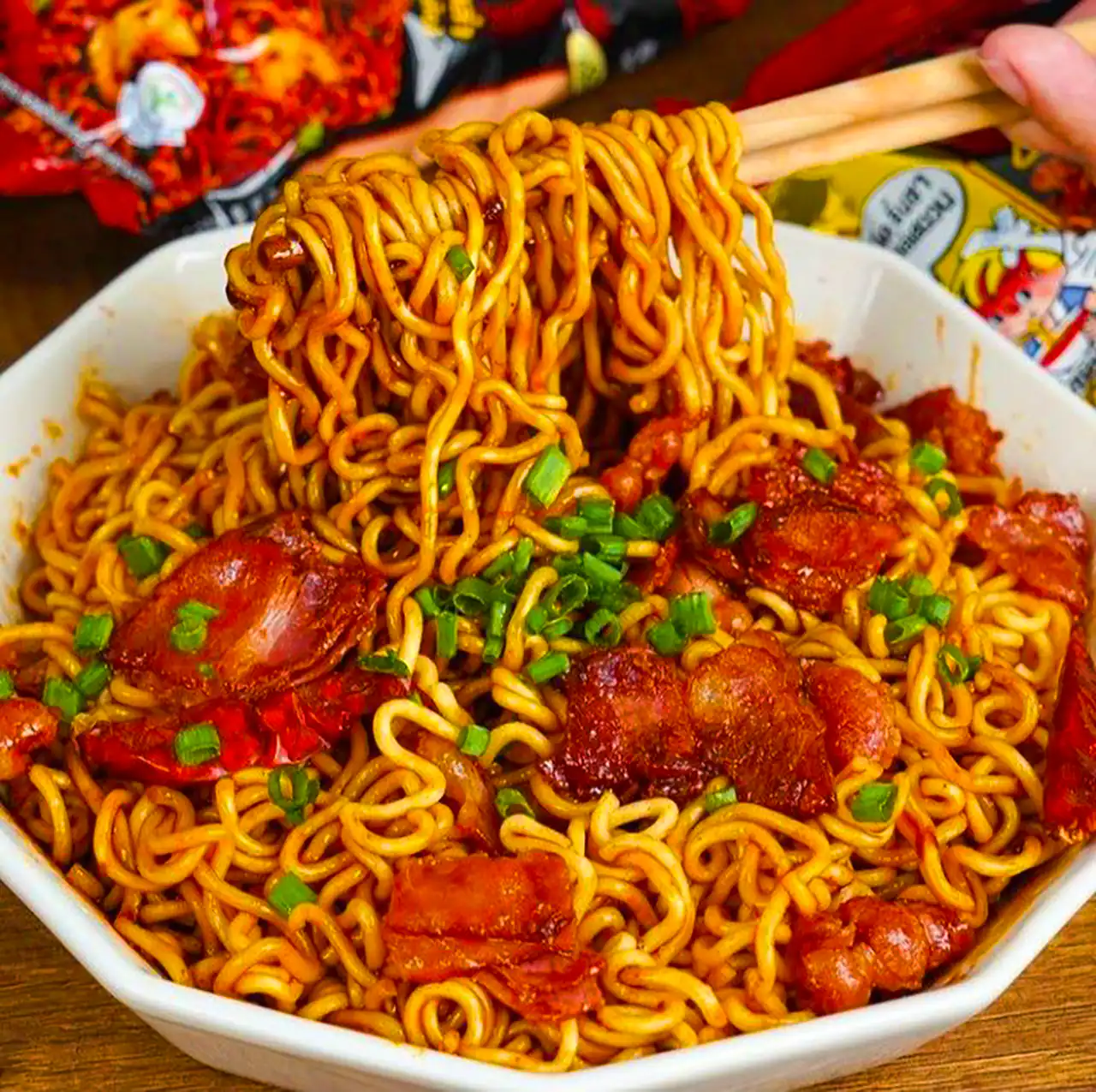 سرو نودل کره ای