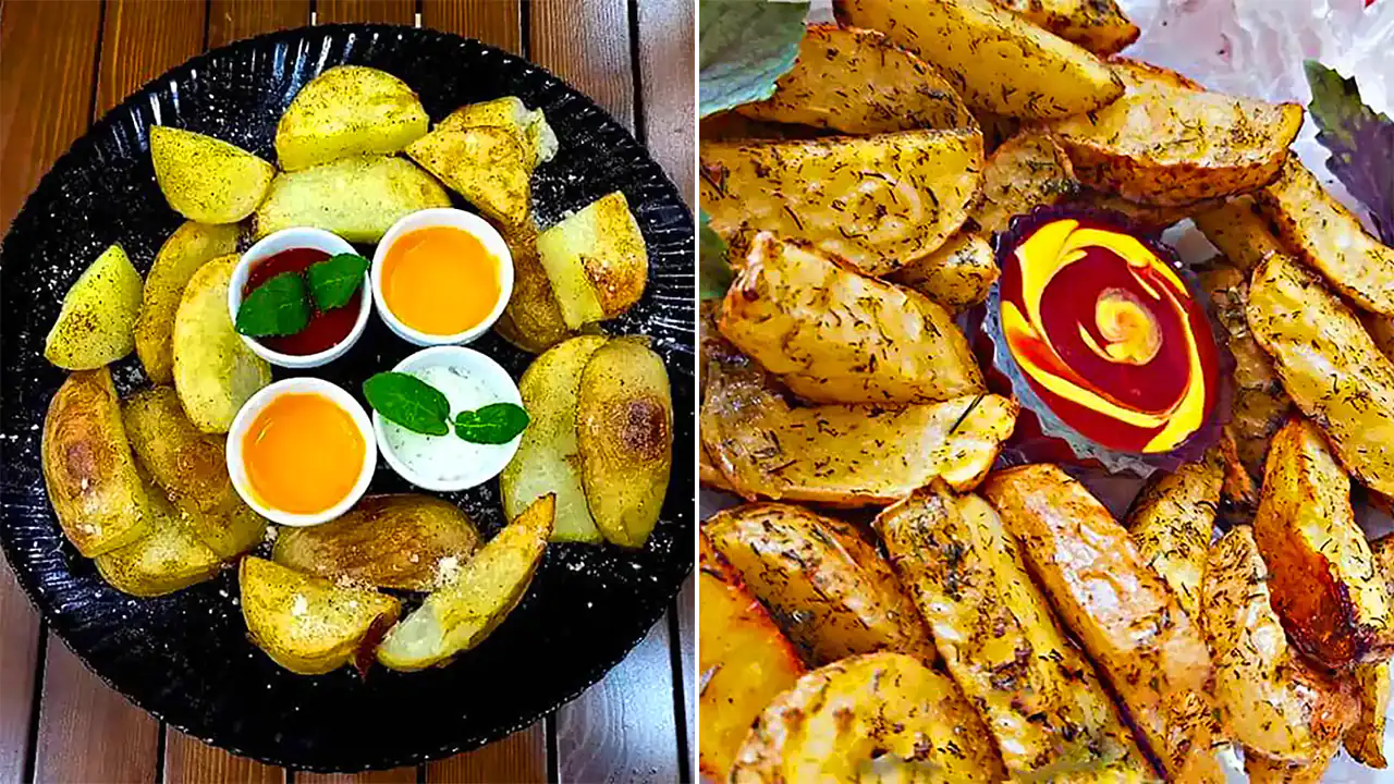 سیب زمینی تنوری خوشمزه