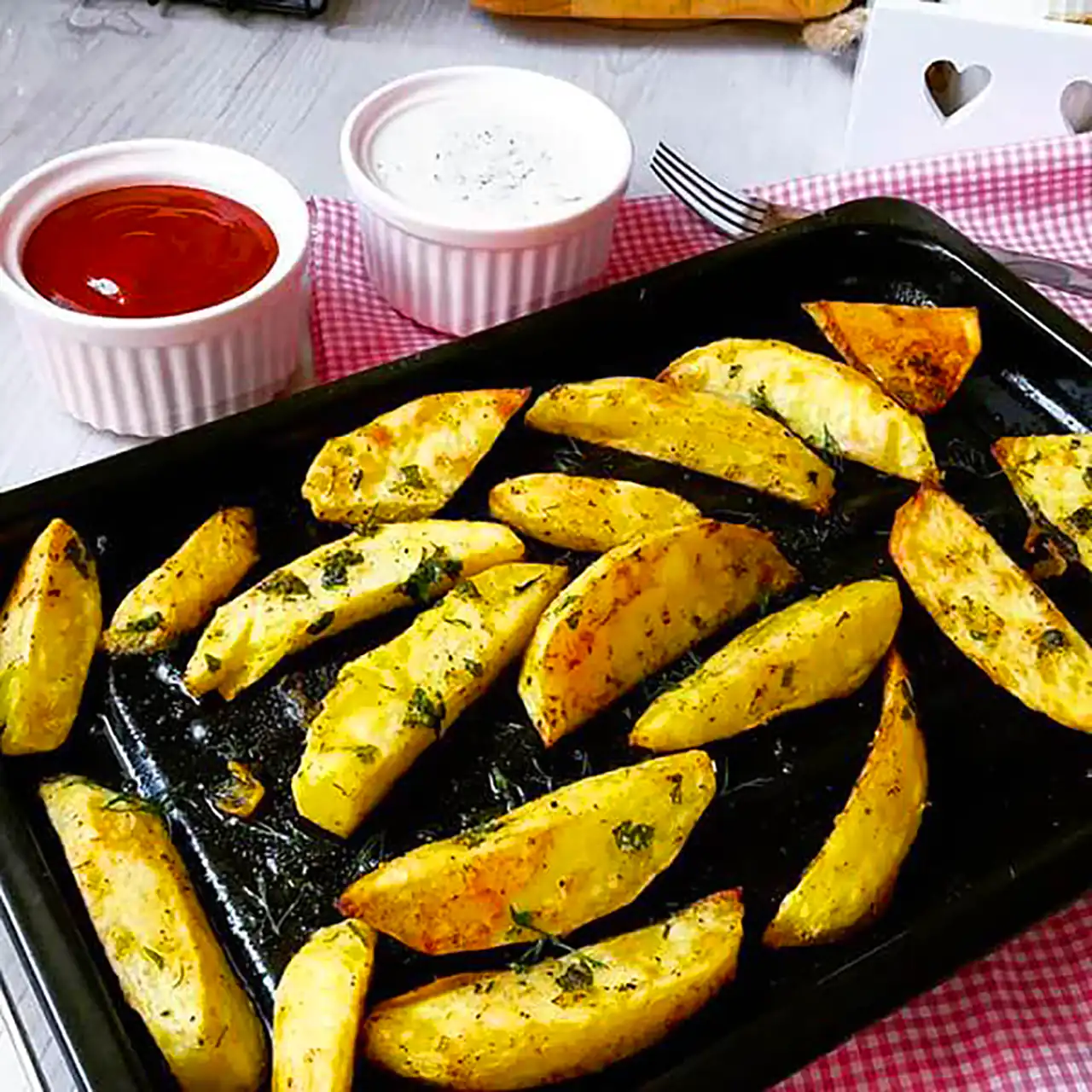 سیب زمینی تنوری خوشمزه