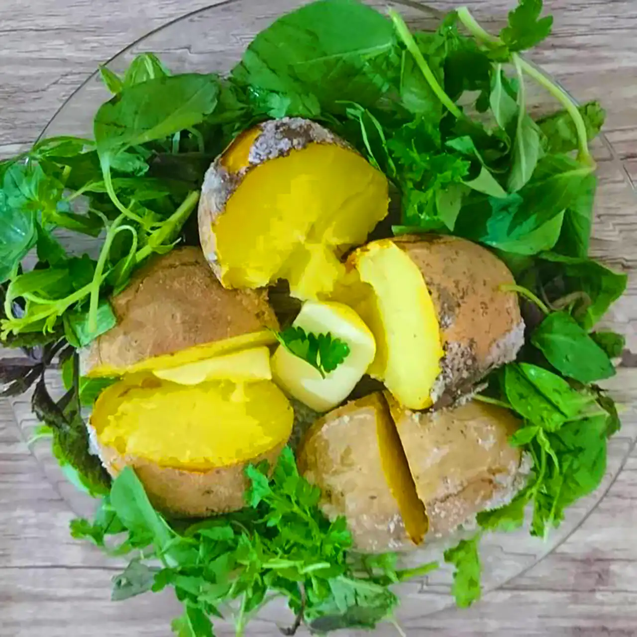 سیب زمینی تنوری خوشمزه