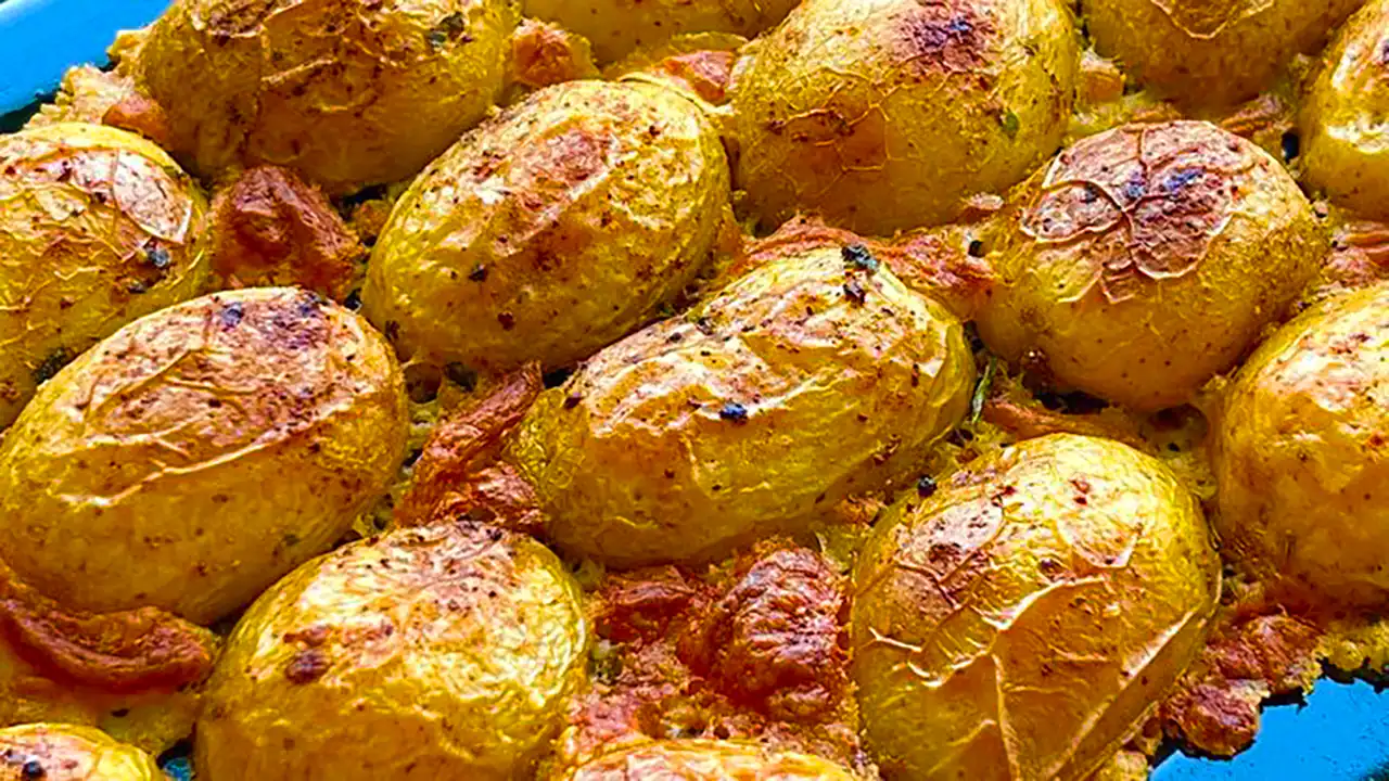 سیب زمینی تنوری خوشمزه