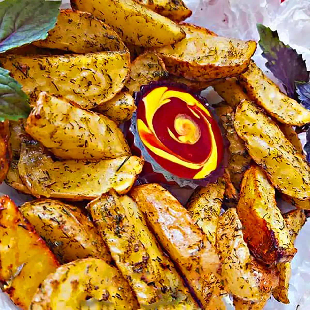 سیب زمینی تنوری خوشمزه