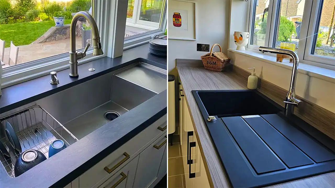 سینک جدید آشپزخانه