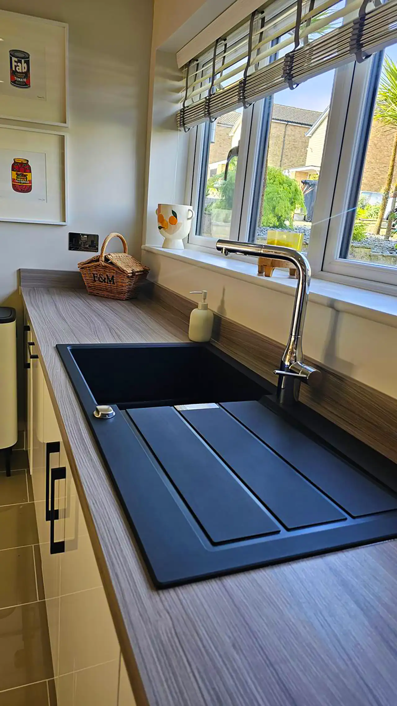 سینک جدید آشپزخانه