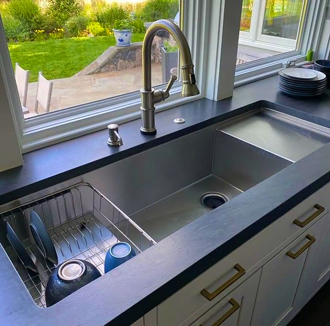 سینک جدید آشپزخانه