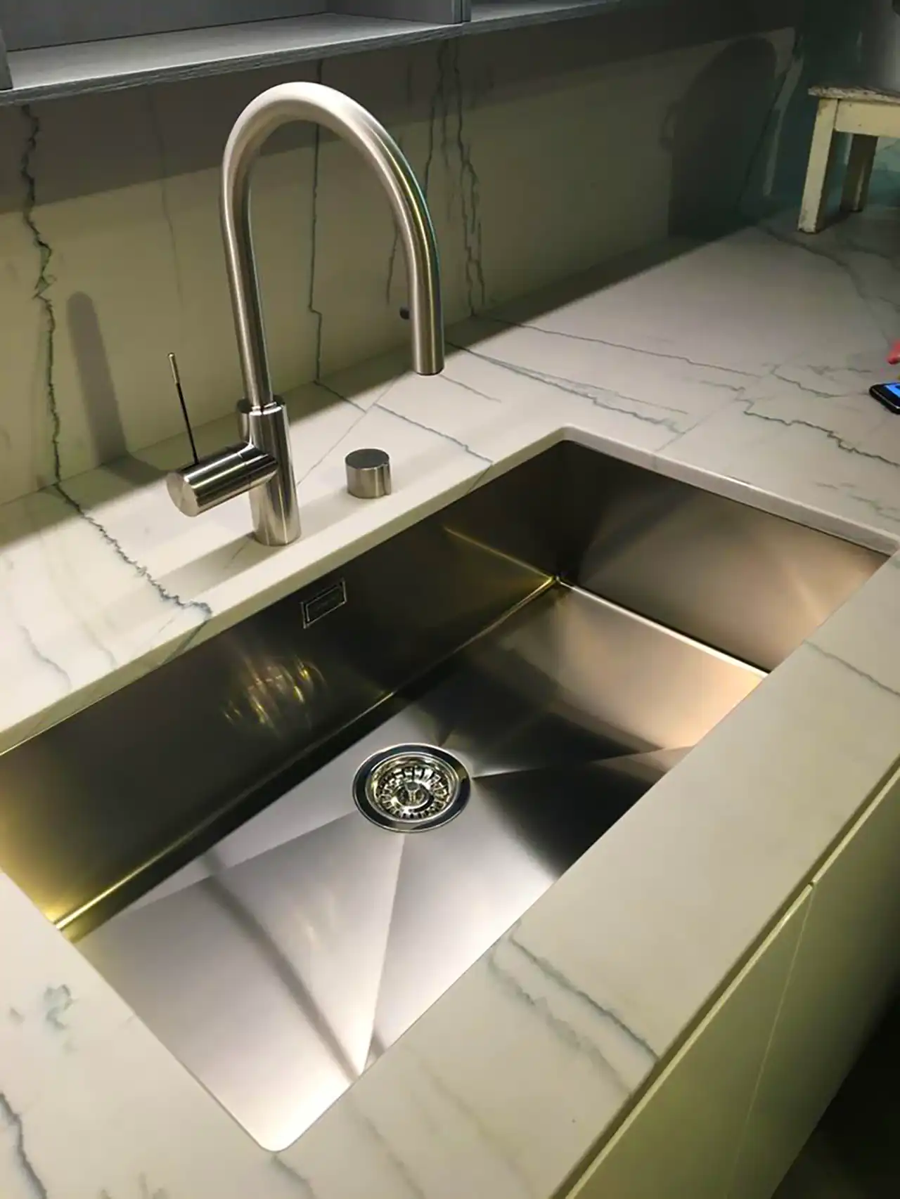 سینک جدید آشپزخانه