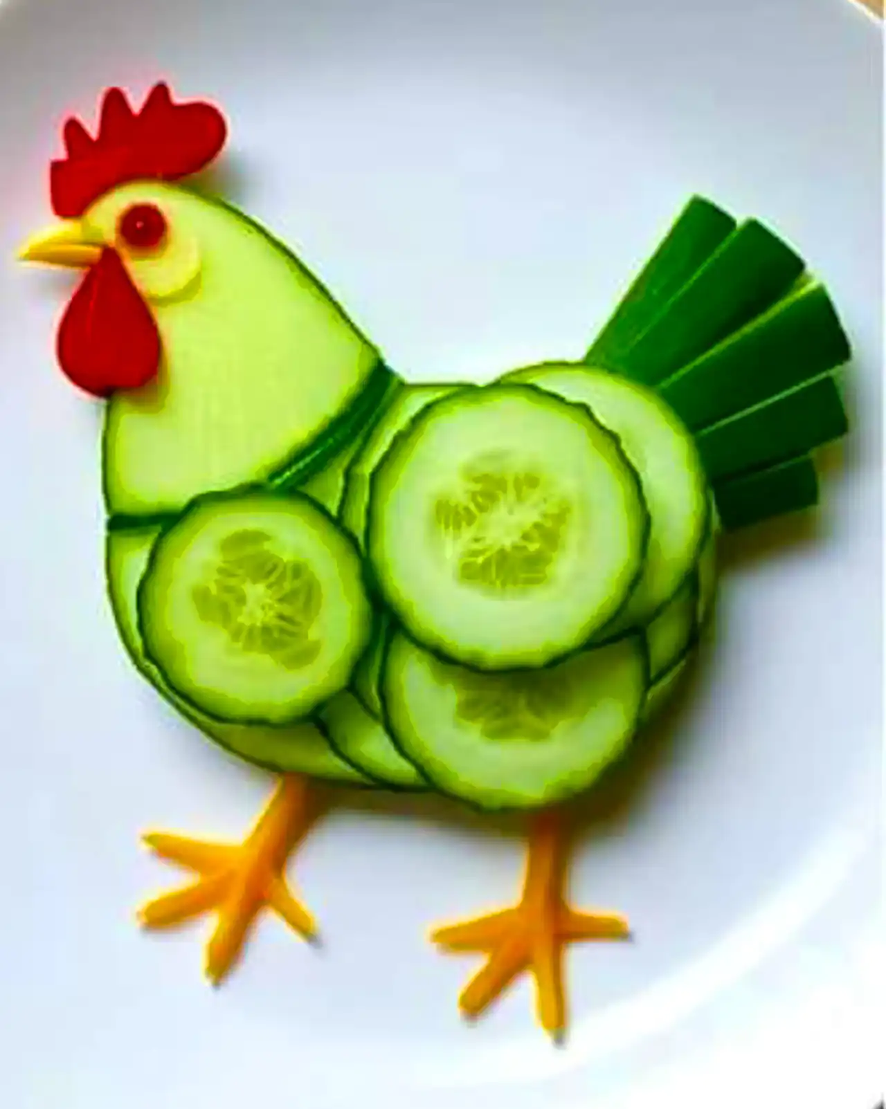 تزئین بشقاب میوه کودک