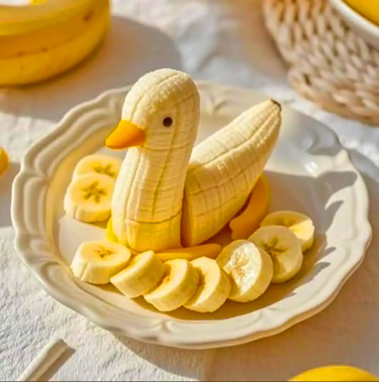 تزئین بشقاب میوه کودک