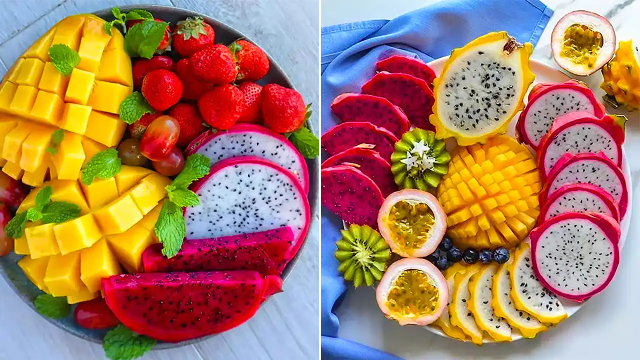 بشقاب میوه اسلایسی