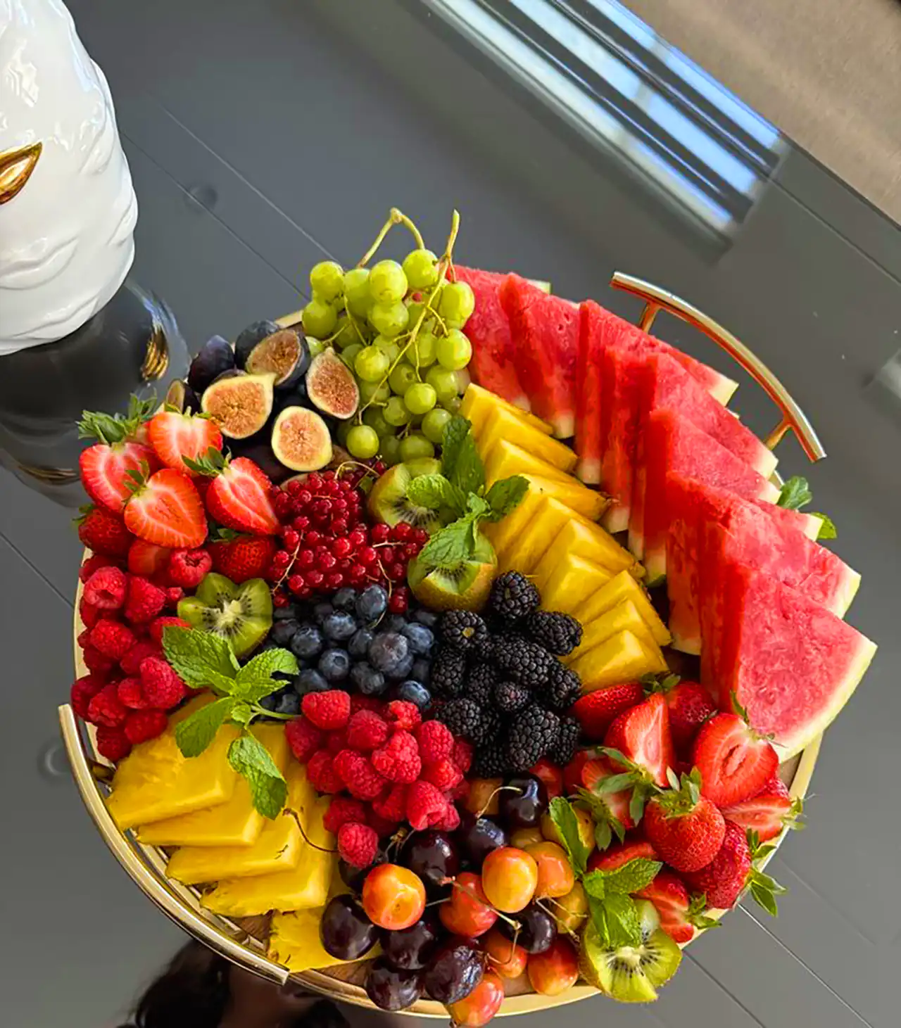 بشقاب میوه اسلایسی