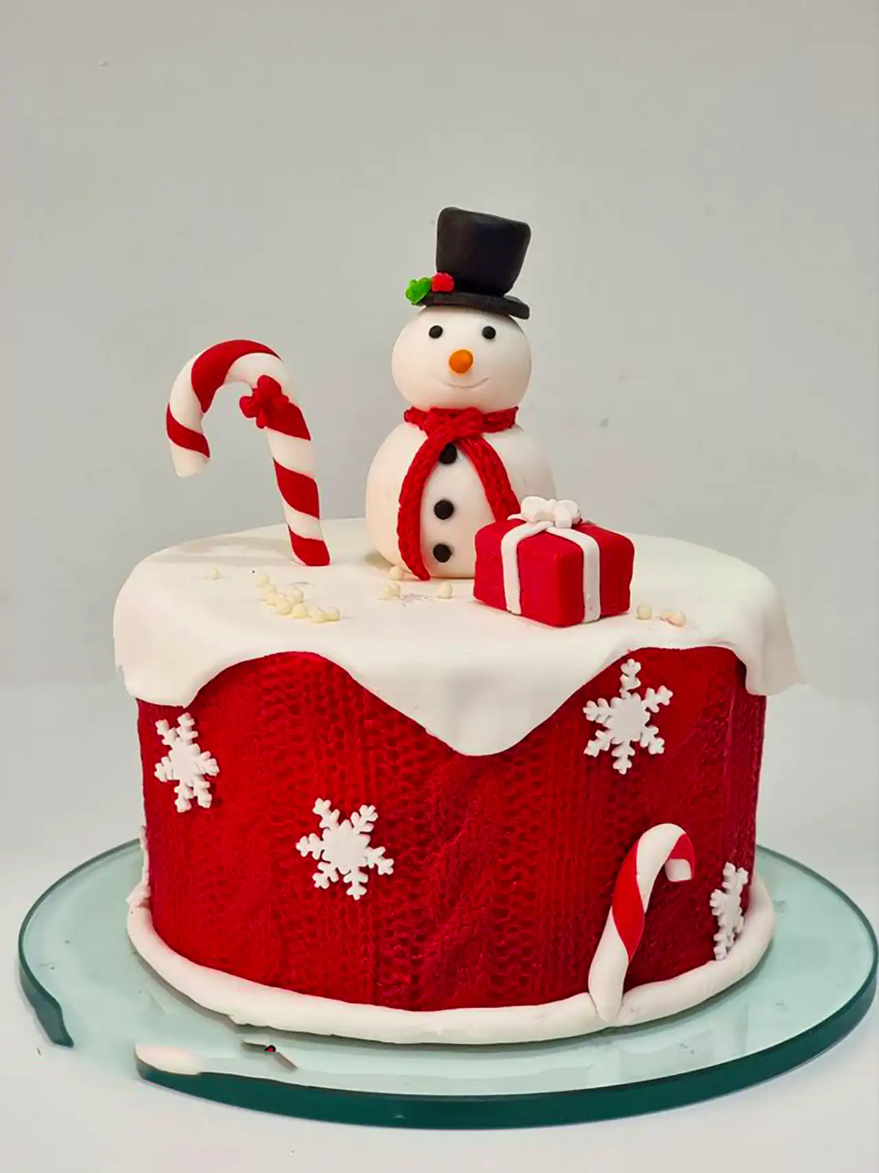 کیک تولد زمستانی جدید