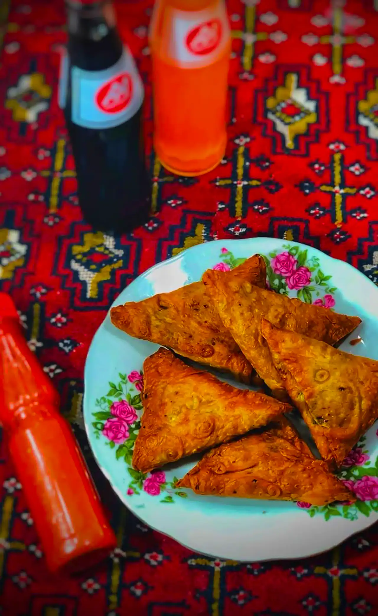 سمبوسه پیتزایی خونگی