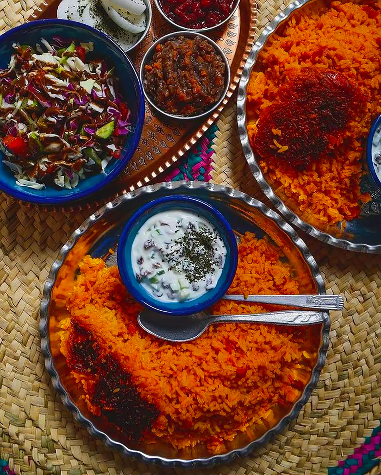 سرو غذا دو نفره