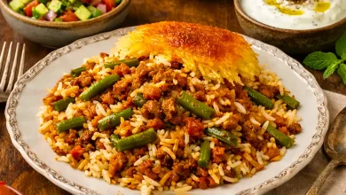 طرز تهیه لوبیا پلو خوشمزه و خانگی